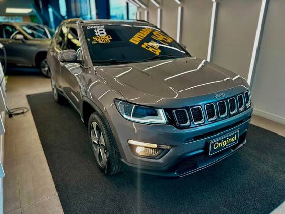 JEEP COMPASS 2.0 16V FLEX LONGITUDE AUTOMÁTICO JEEP COMPASS 2.0 16V FLEX LONGITUDE AUTOMÁTICO